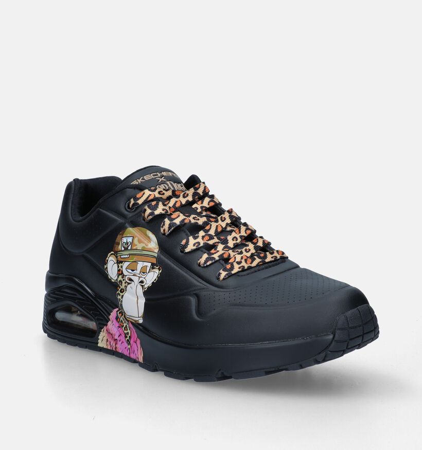 Skechers x Snoop Dogg Dr. Bombay Uno Zwarte Sneakers voor heren (345217) - geschikt voor steunzolen