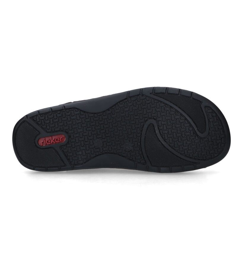 Rieker Zwarte Slippers voor heren (339197)