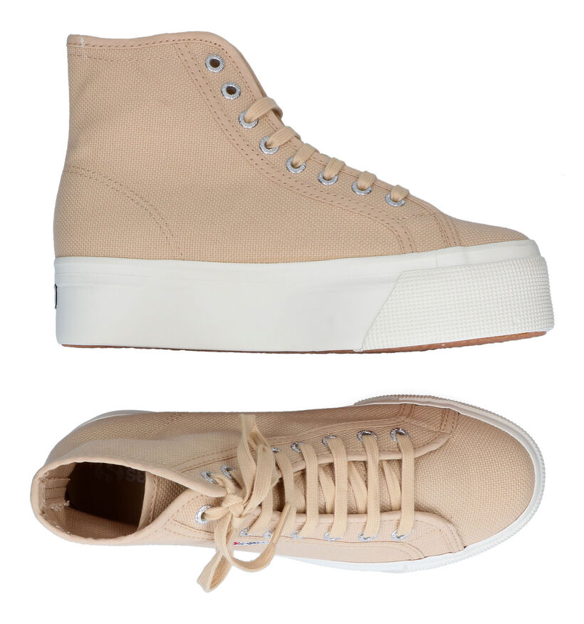 Superga Hi Top Witte Hoge Sneakers voor dames (305725)