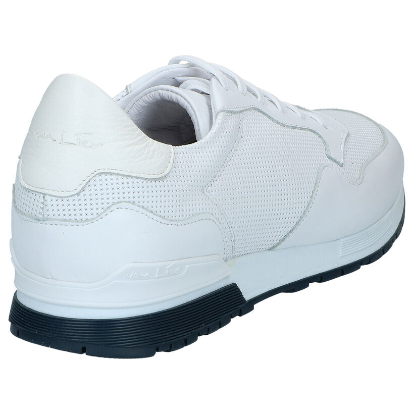 Van Lier Chaussures à lacets en Blanc en cuir (291351)