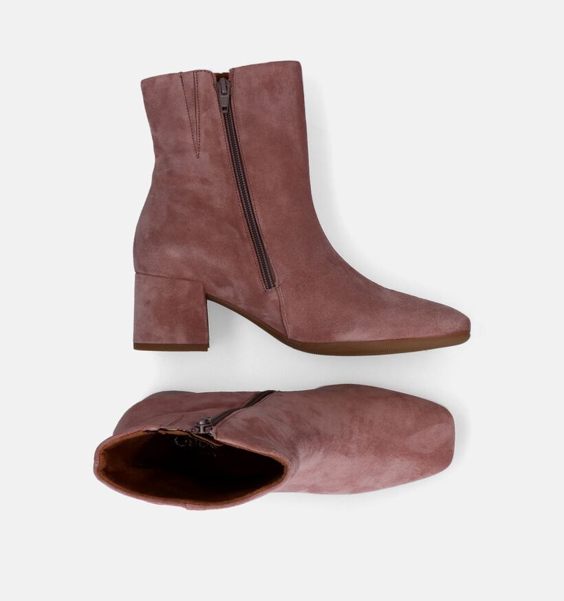 Comfort Bottines à talons en Rose clair pour femmes (315236)