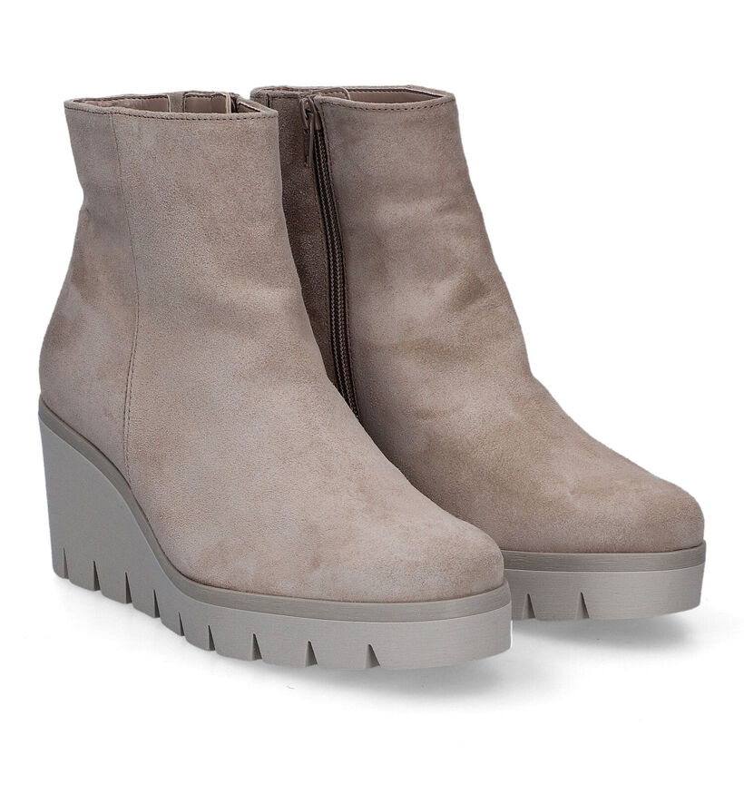 Gabor Best Fitting Bottillons en Brun pour femmes (315157) - pour semelles orthopédiques