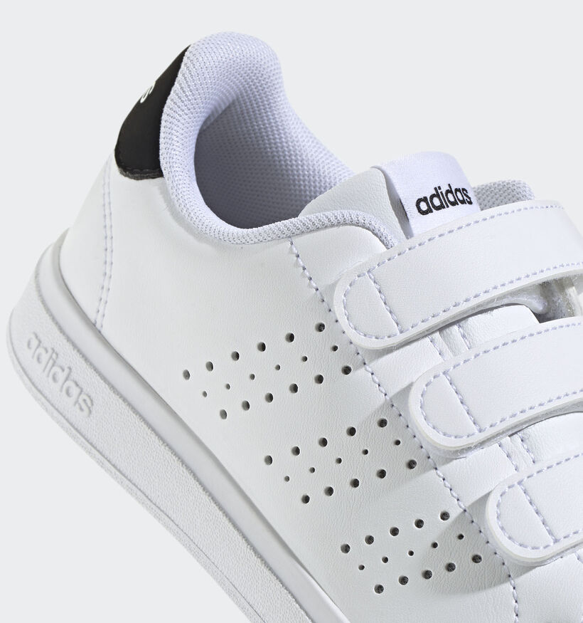 adidas Advantage Base 2.0 Witte Sneakers voor meisjes, jongens (361517)
