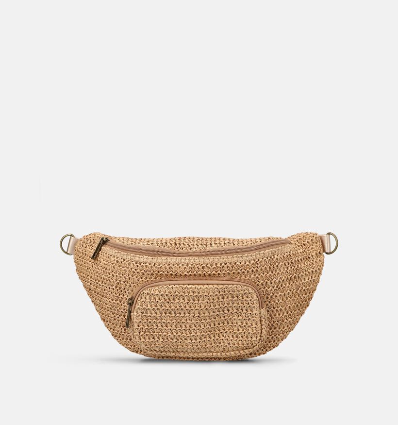 Pieces Adette Bumbag Lichtbruine Crossbodytas voor dames (367124)