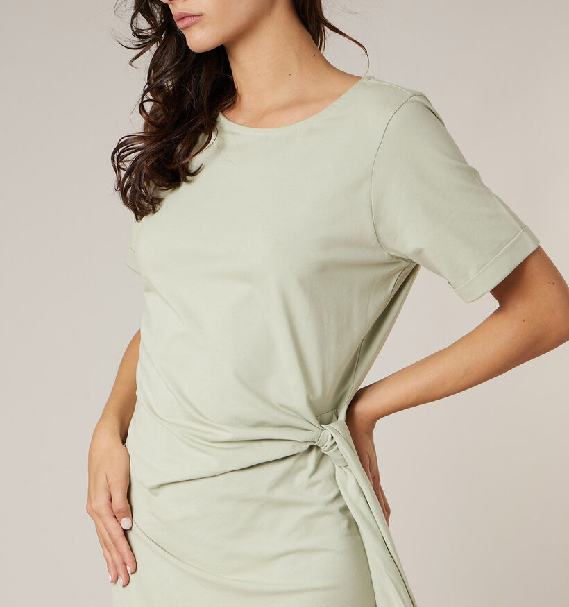 Deeluxe Original Knoty Robe en Vert pour femmes (369791)