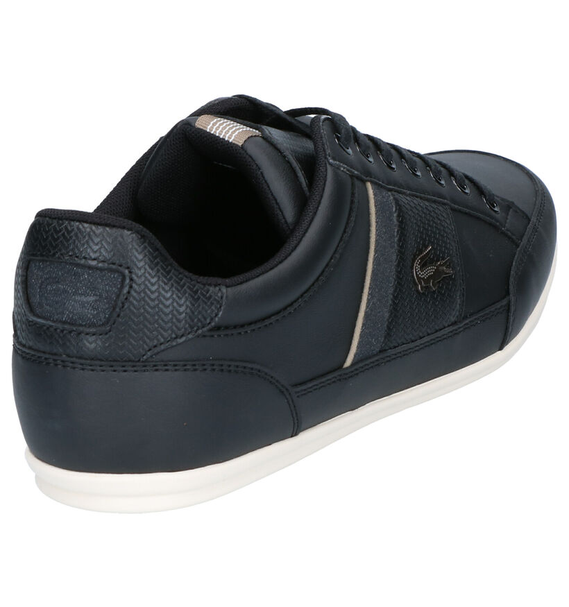 Lacoste Chaymon Chaussures basses en Noir en cuir (253439)