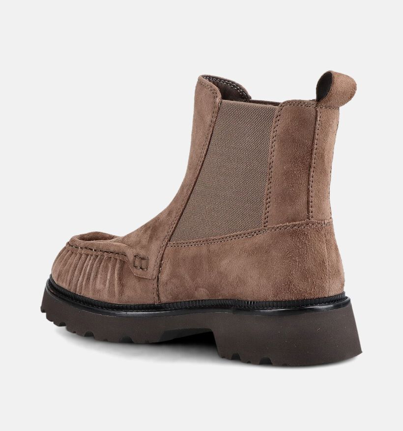 Tamaris Bottines Chelsea en Taupe pour femmes (380801)