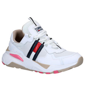 Tommy Hilfiger Witte Sneakers in kunstleer (276238)