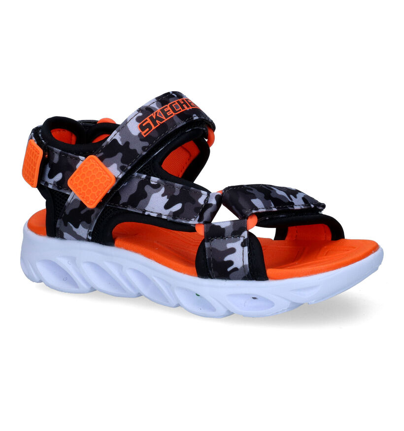 Skechers S Lights Hypno-Splash Sandales en Orange en synthétique (307238)