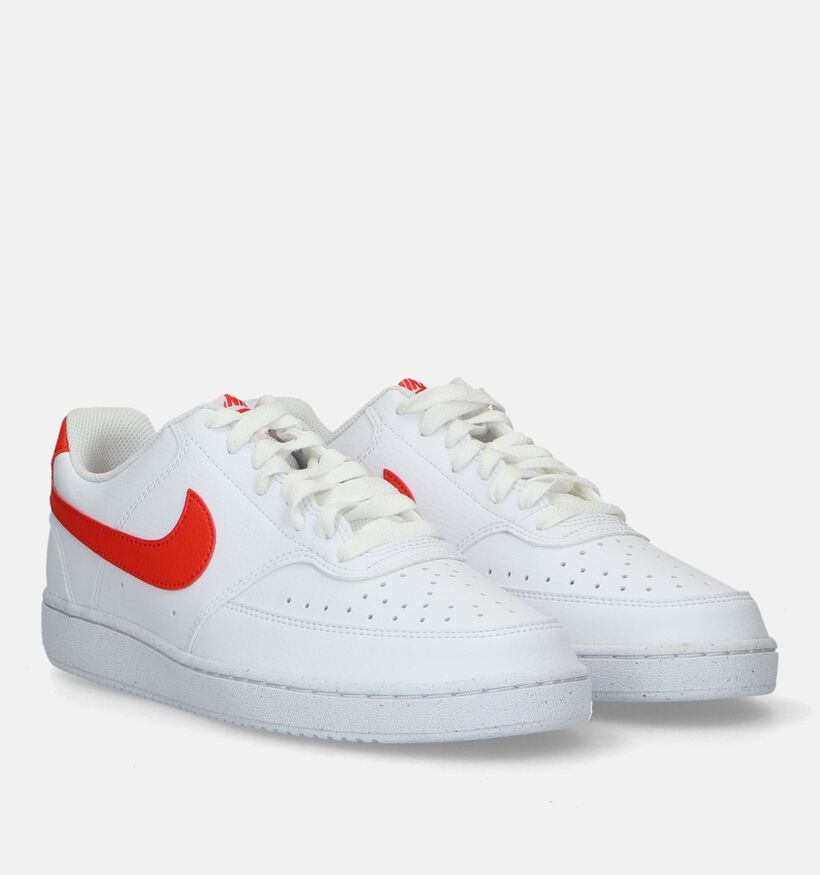 Nike Court Vision Next Nature Baskets en Blanc pour hommes (328023)