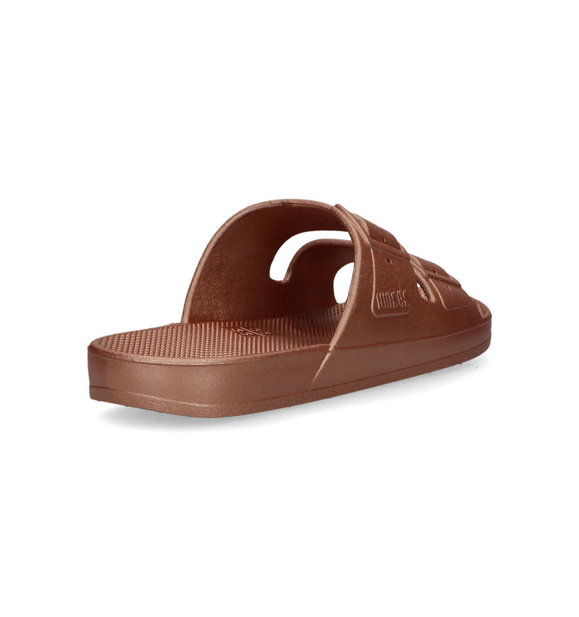 Freedom Moses Fancy Bronzen Slippers voor dames (323018)