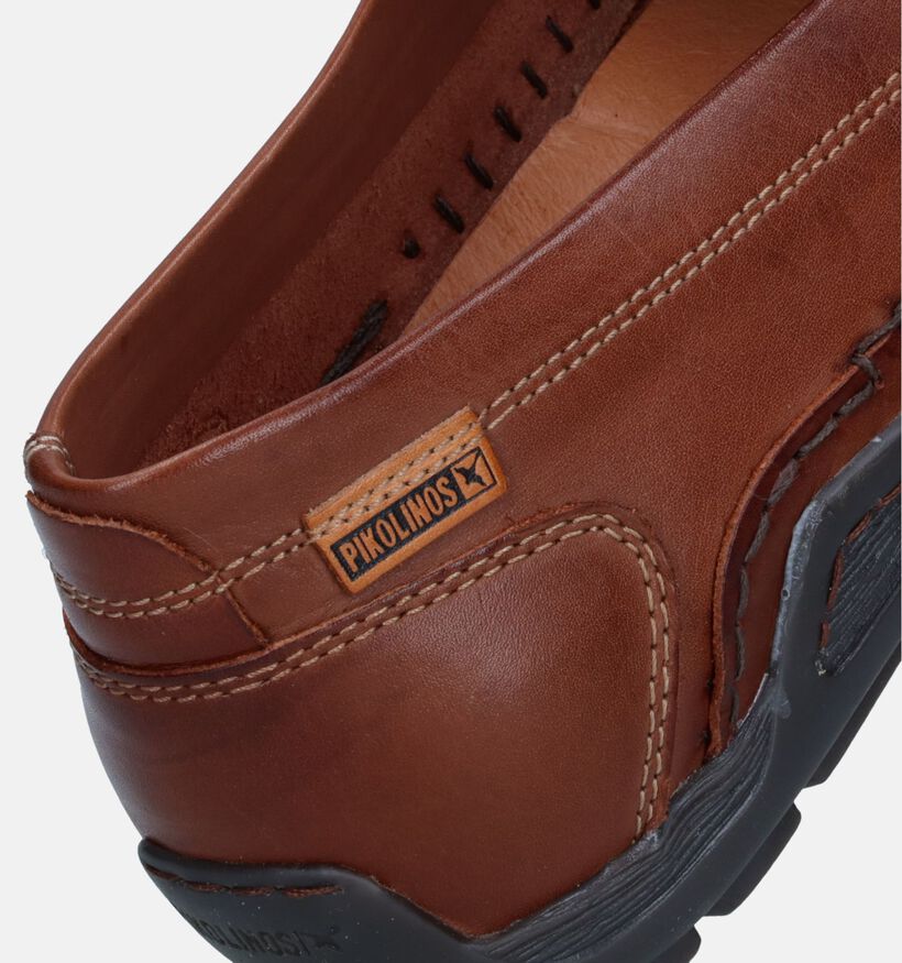 Pikolinos Azores Mocassins en Cognac pour hommes (340444) - pour semelles orthopédiques