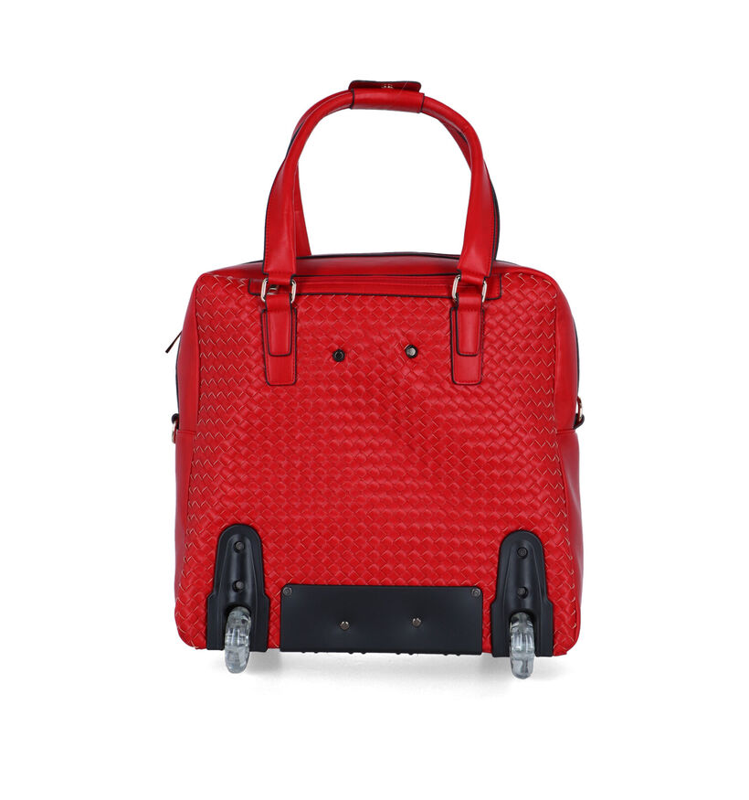 Olivia Lauren Nomada Sac à roulettes en Rouge pour femmes (333969)