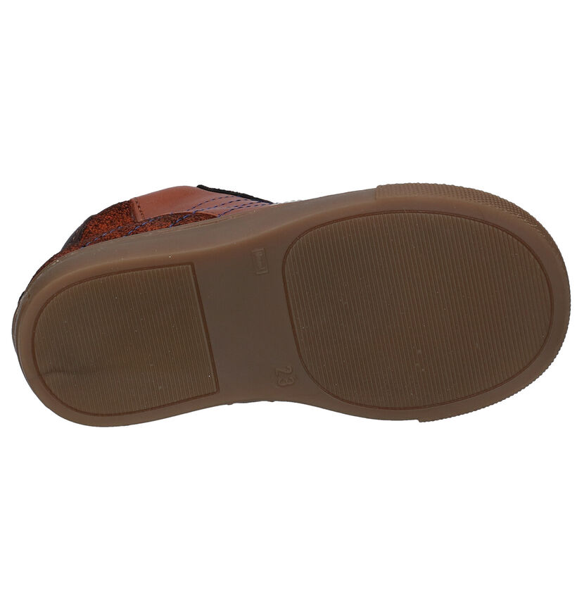 Romagnoli Cognac Hoge Schoenen in leer (298617)