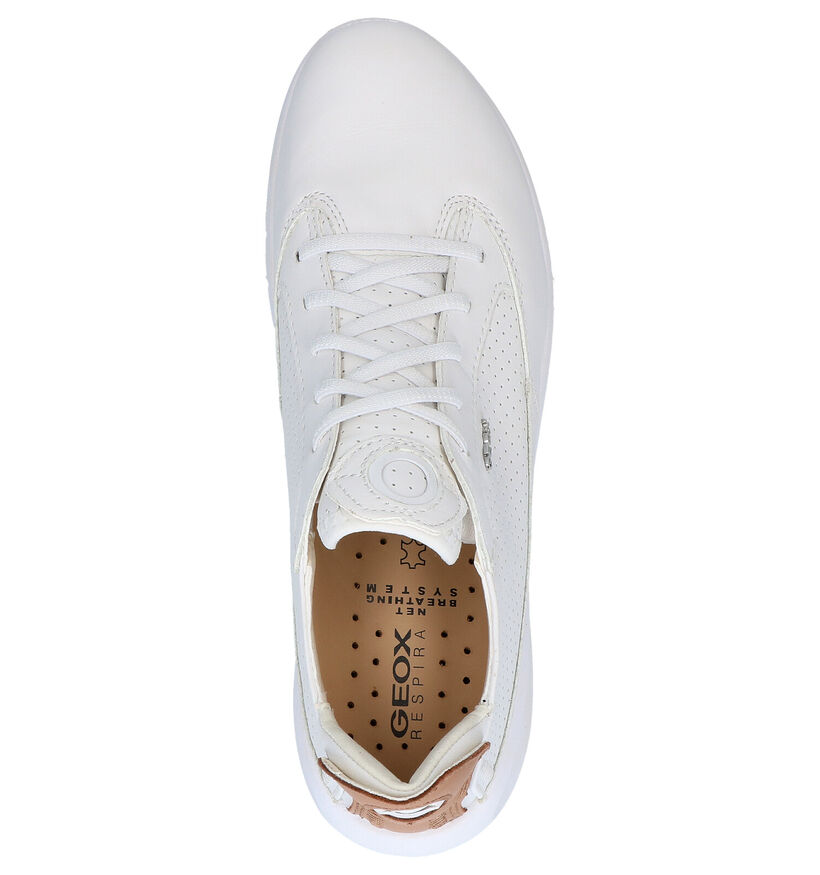 Geox Aerantis Ecru Sneakers in leer (266865)