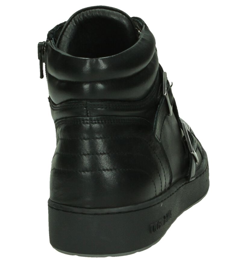 Cycleur de Luxe Chaussures à fermeture à glissière et lacets  (Noir), , pdp