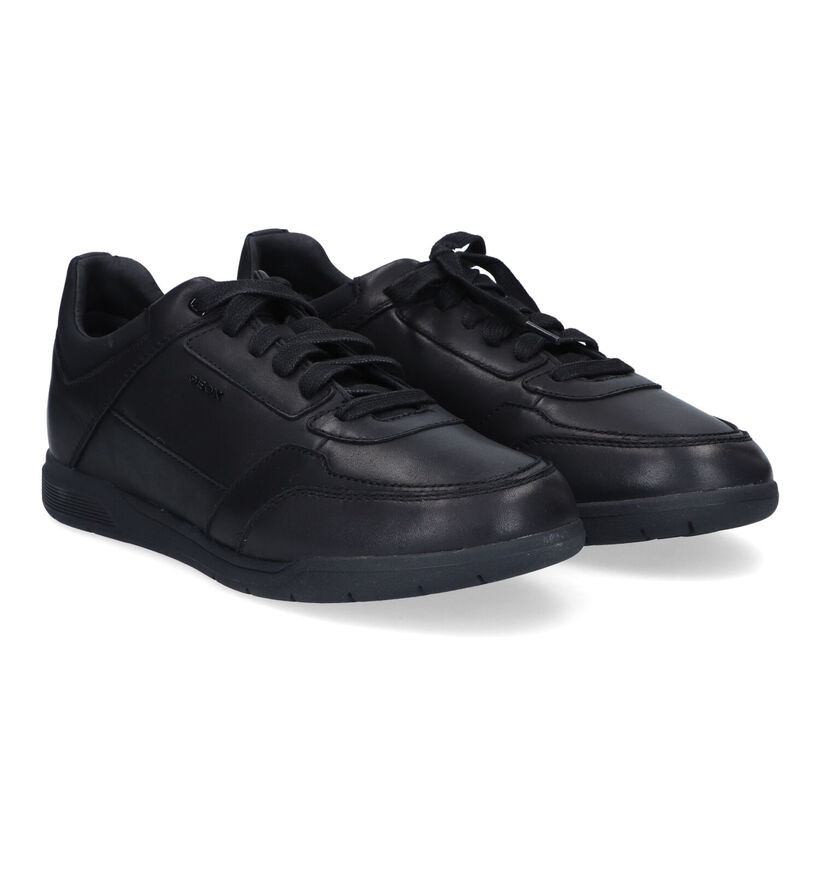 Geox Spherica Chaussures basses en Noir pour hommes (312686) - pour semelles orthopédiques