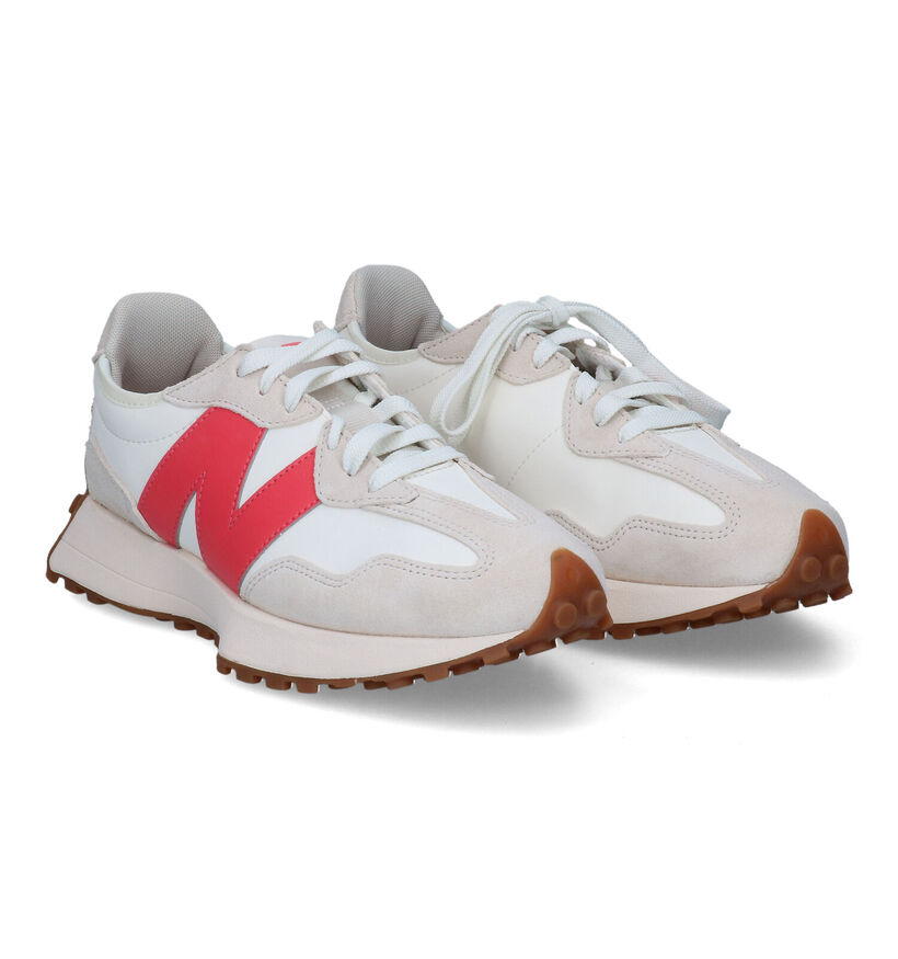 New Balance MS327 Witte Sneakers voor dames (311791) - geschikt voor steunzolen