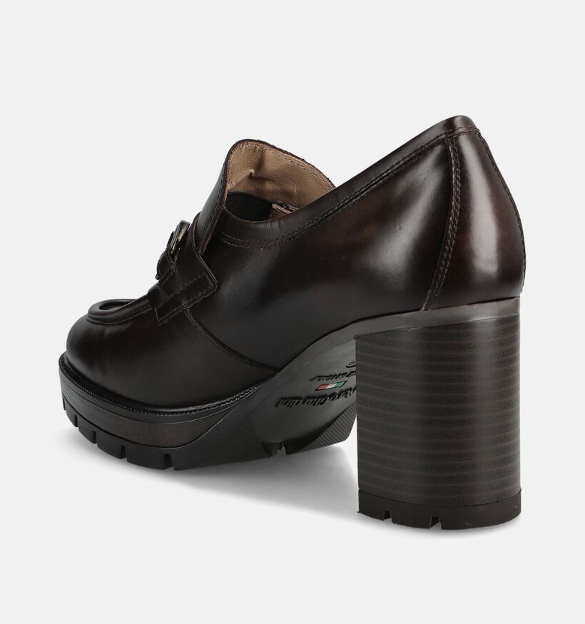 NeroGiardini Donkerbruine Pumps voor dames (379468)