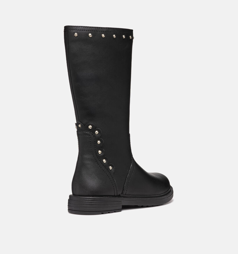 Geox Eclair Bottes en Noir pour filles (344536) - pour semelles orthopédiques