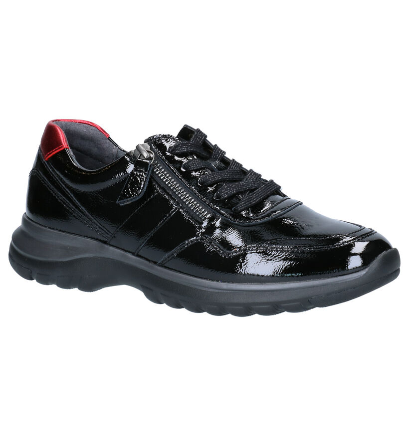 Gabor OptiFit Chaussures basses en Noir en verni (260090)