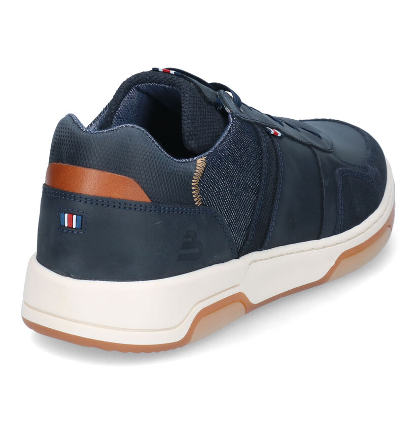 Bullboxer Chaussures à lacets en Bleu pour hommes (325103) - pour semelles orthopédiques