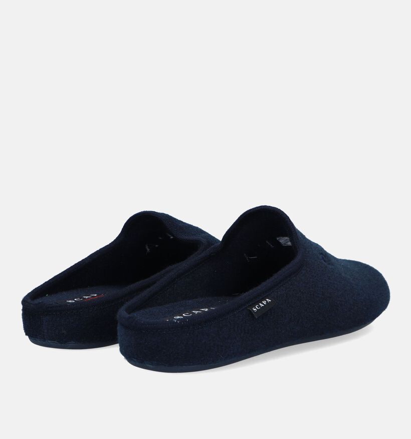 Scapa Blauwe Pantoffels voor heren (333396)