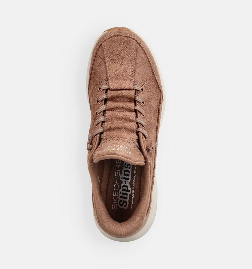 Skechers Contour Foam Cognac Slip-ins voor dames (376917)