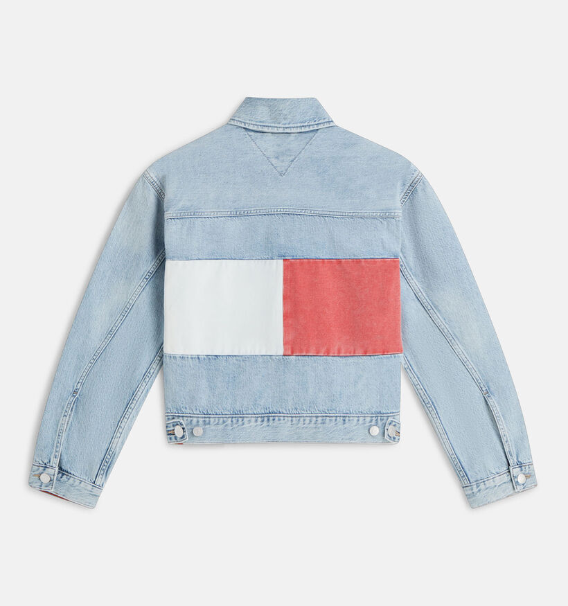 Tommy Hilfiger Vintage Relaxed Demin Manteaux courts en Bleu pour femmes (375850)