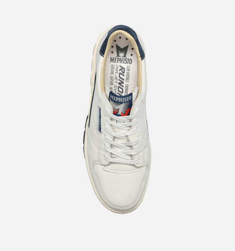 Mephisto Marius Oregon Witte Veterschoenen voor heren (355149) - geschikt voor steunzolen