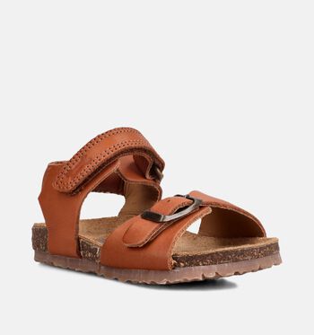 STONES and BONES Sandales Orange/Cognac/Bleu