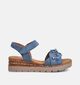 Gabor Blauwe Sandalen met sleehak voor dames (371123)