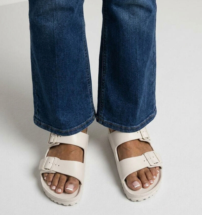 Birkenstock Arizona Beige Badslippers voor dames (368221)