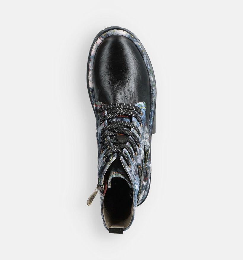 Laura Vita Boots à lacets en Noir pour femmes (364971) - pour semelles orthopédiques