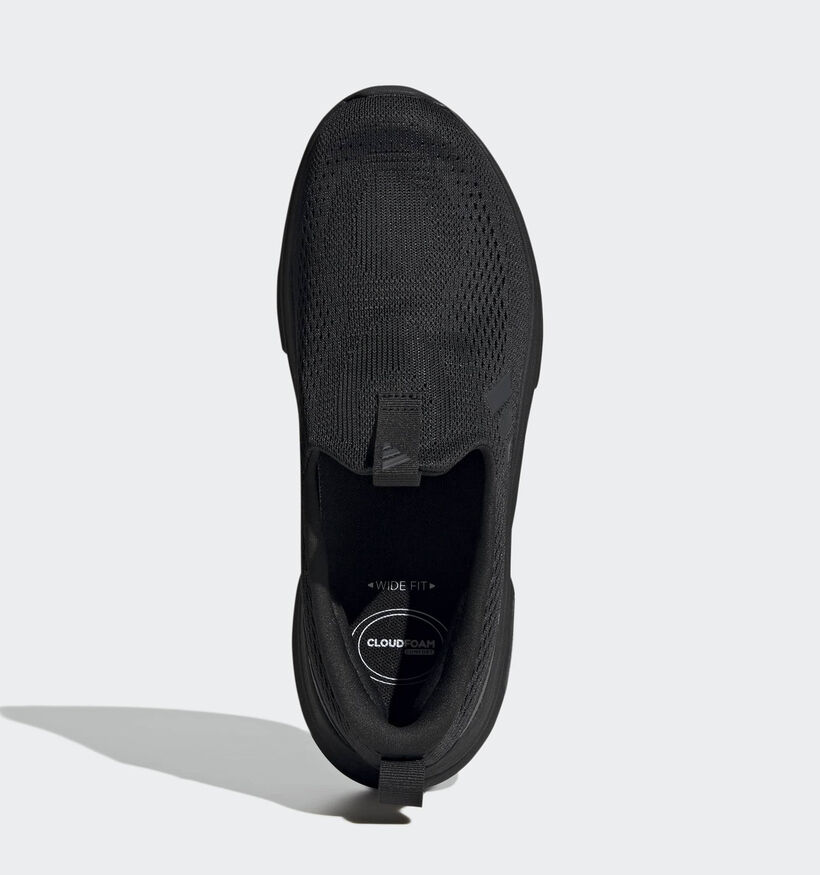 adidas Cloudfoam Cuxxion Zwarte Instappers voor heren (366799) - geschikt voor steunzolen