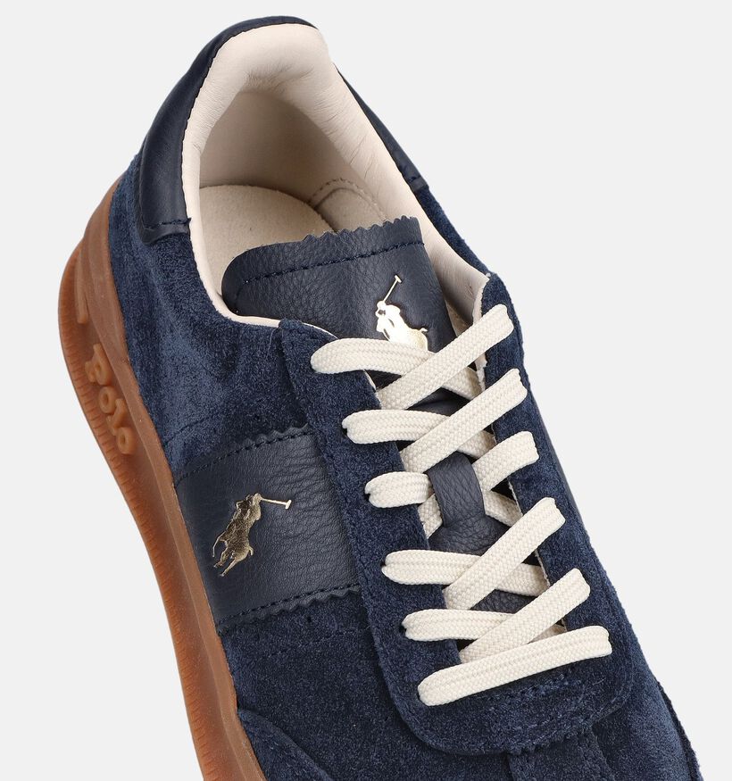 Polo Ralph Area Lauren Baskets en Bleu pour femmes (377210)