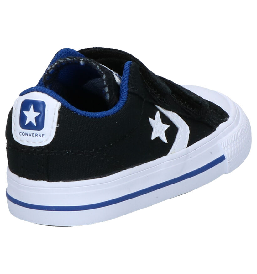 Converse Starplayer 2V OX Zwarte Sneakers in stof (266030)