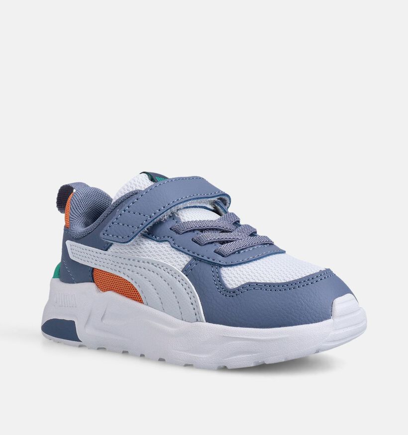 Puma Grijze Lage Sneakers voor meisjes, jongens (366658) - geschikt voor steunzolen