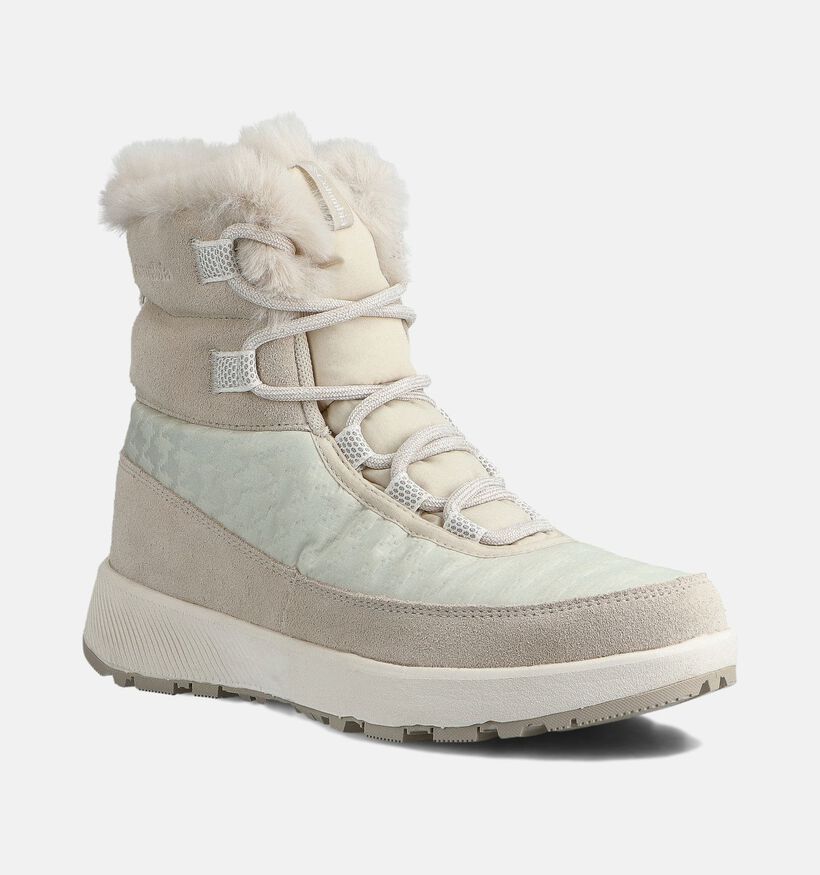 Columbia Slopeside Peak Luxe Ecru Snowboots voor dames (359532) - geschikt voor steunzolen
