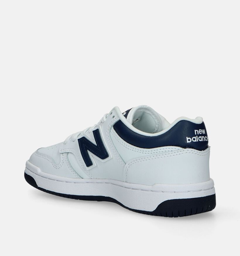 New Balance GSB480 Witte Sneakers voor jongens, meisjes (343106)