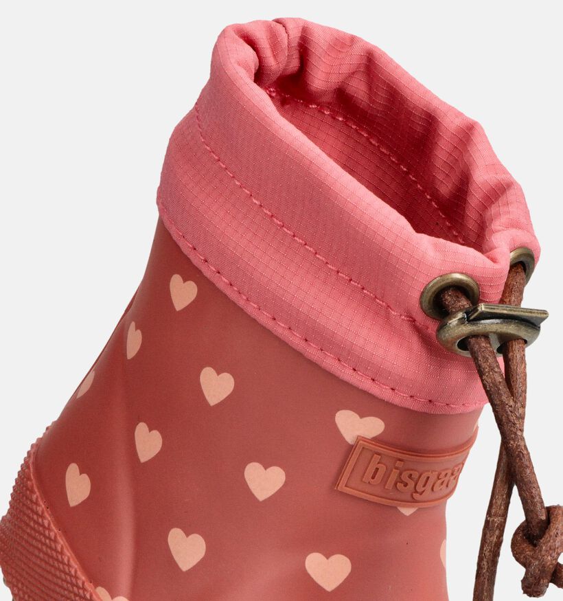 Bisgaard Ruby Heartbeat Roze Regenlaarzen voor meisjes (364818) - geschikt voor steunzolen