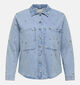 ONLY Carmakoma Cassie Blauw Denim Hemd voor dames (359406)
