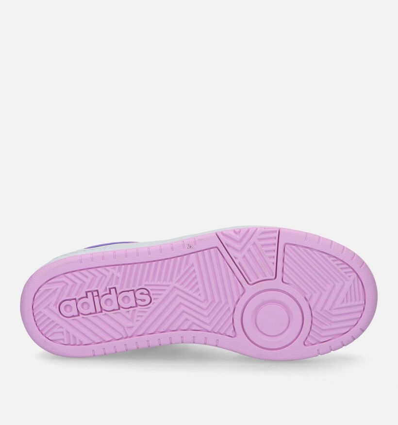 adidas Hoops 3.0 K Witte Sneakers voor meisjes (341635)