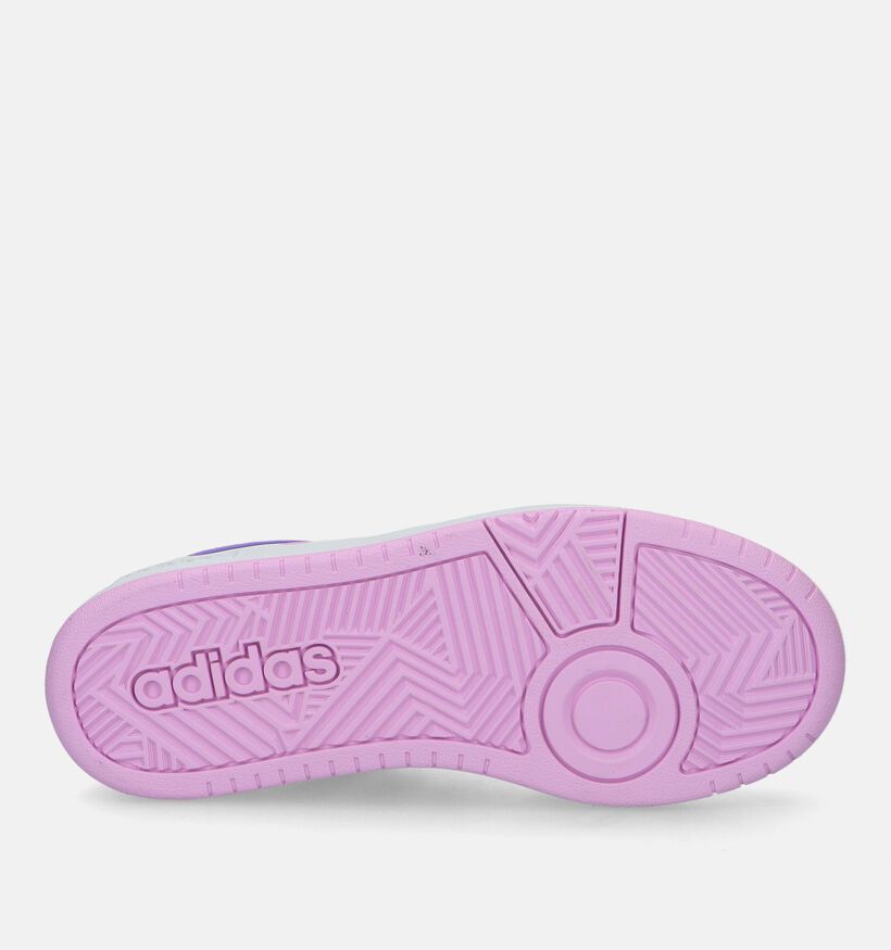 adidas Hoops 3.0 Witte Sneakers voor meisjes (326928) - geschikt voor steunzolen