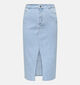 ONLY Carmakoma Siri Blauwe Jeansrok voor dames (351425)