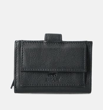 Bear Design Portemonnees Zwart/Geel/Cognac/Bruin/Rood/Groen