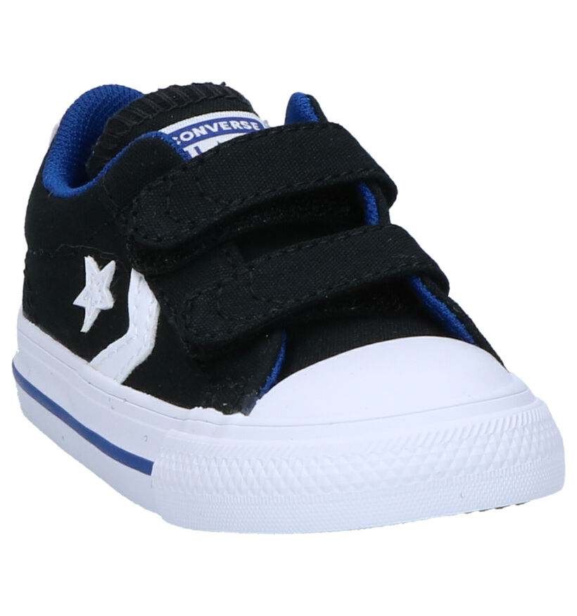 Converse Starplayer 2V OX Zwarte Sneakers in stof (266030)