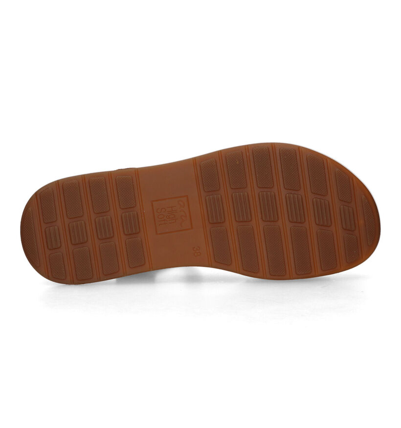 Ara Osaka-S Sandales pour semelles orthopédiques en Cognac pour femmes (321915) - pour semelles orthopédiques