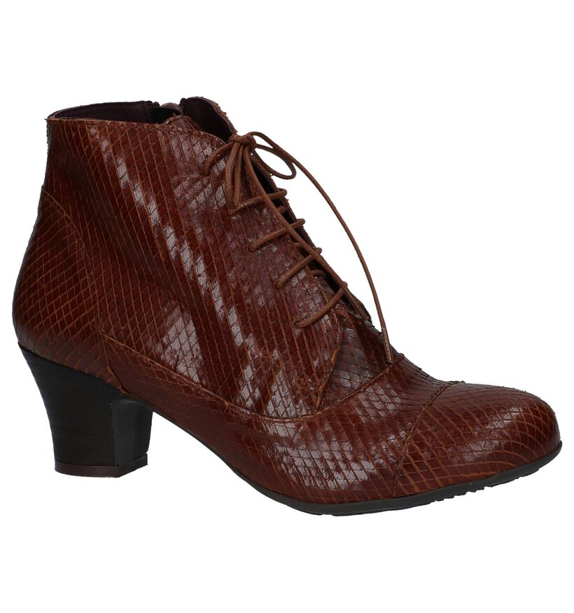Brako Anatomics Cognac Enkellaarzen in lak (261389)