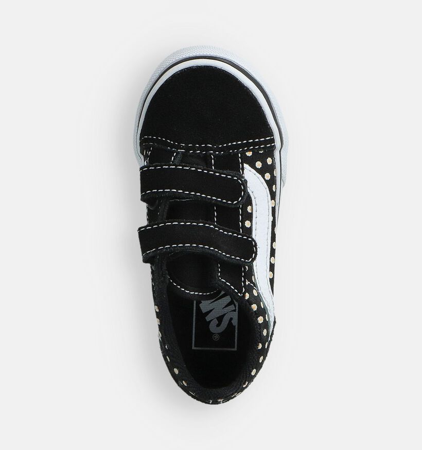 Vans Old Skool Zwarte Sneakers voor meisjes (361022)